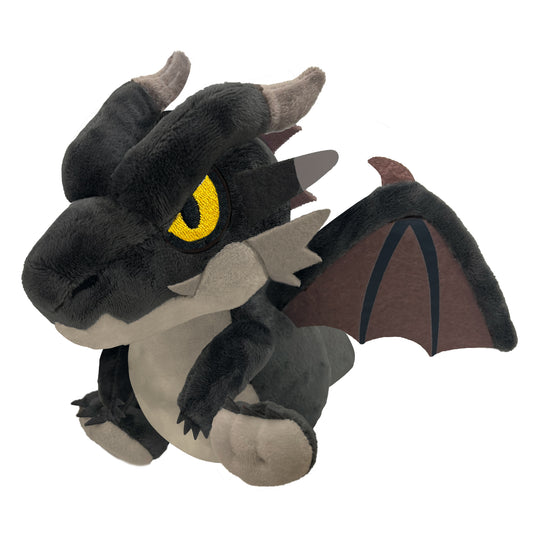 Monster Hunter Deformed Plush Black Dragon Fatalis